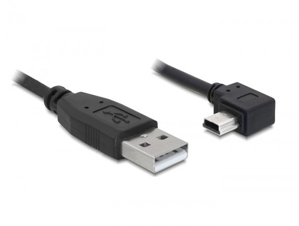 Cable de datos ángulo 90° p. Blaupunkt Travelpilot 50 Pro EU